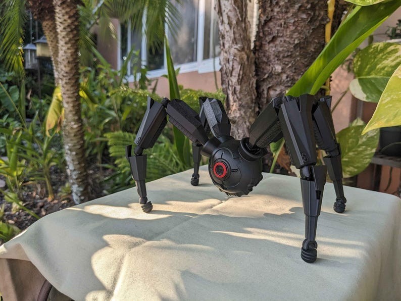 Arc Raiders Leaper 3D Printed Figurine | Sci-Fi Robot Creature | Desk Decor