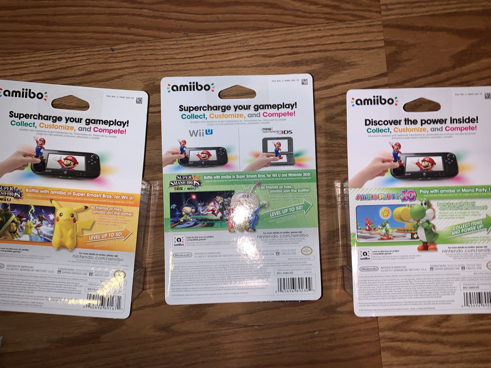 Amiibo Pikachu, Olimar, Yoshi No Returns Accepted All Sales Are Final