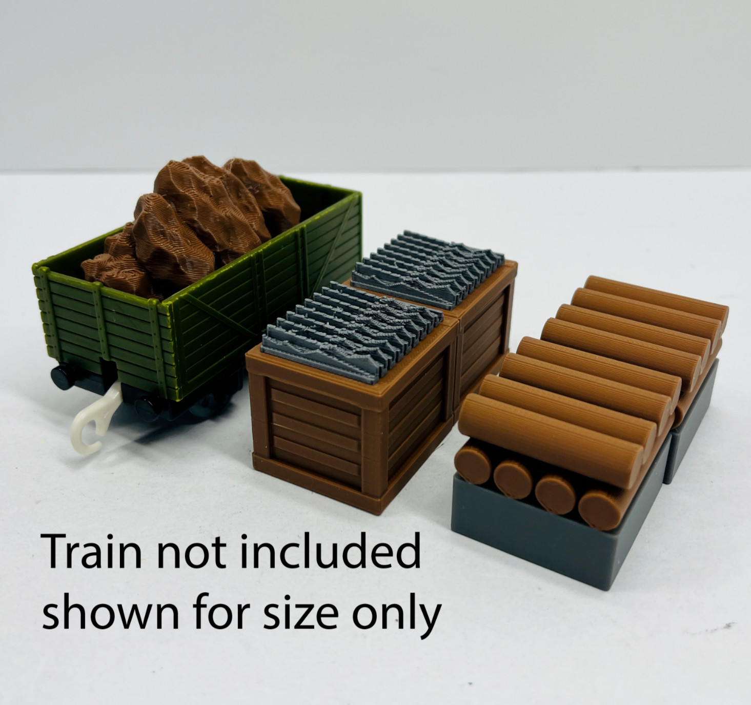 Thomas & Friends Trackmaster Troublesome Truck Train Custom Cargo #2 – Read