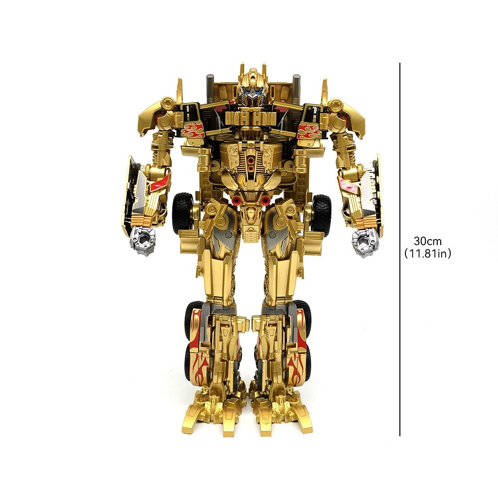 SS05 Transform Toy Commander Autobot Leader Action Figure Gold Deformabl Robot