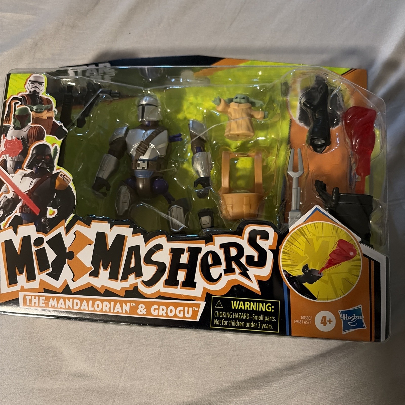 MixMashers Star Wars Customizable 5&Prime; Action Figure Mandalorine & Grogu 4+