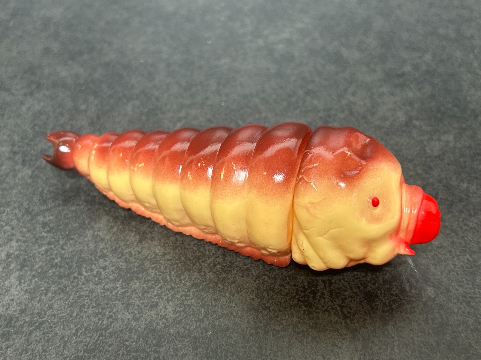 Marusan Mothra Larva Sofubi 6.3&Prime; Soft Vinyl Figure Godzilla 1998 w/ Header & Bag