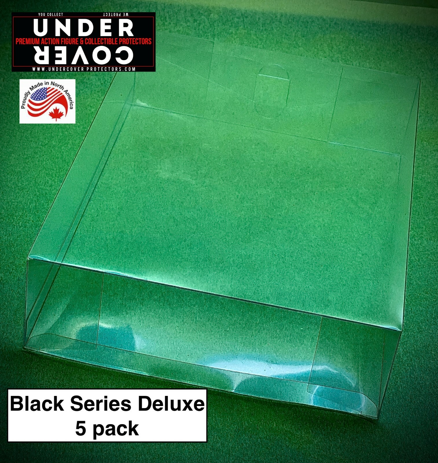 SW Black Series Deluxe 6&Prime; Action Figure Box Protector- Under Cover Protectors