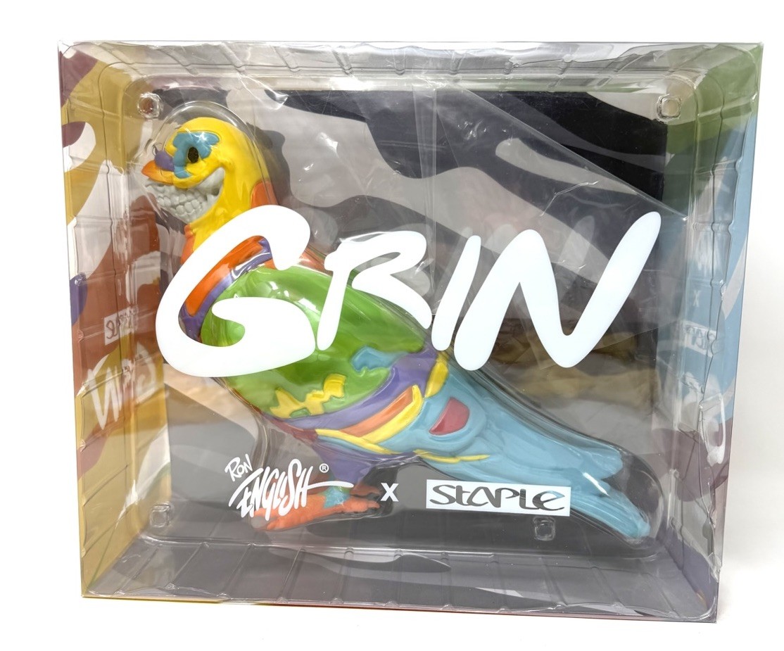 RON ENGLISH JEFF STAPLE GRIN PIGEON MIGHTY JAXX Designer Art Vinyl Toy