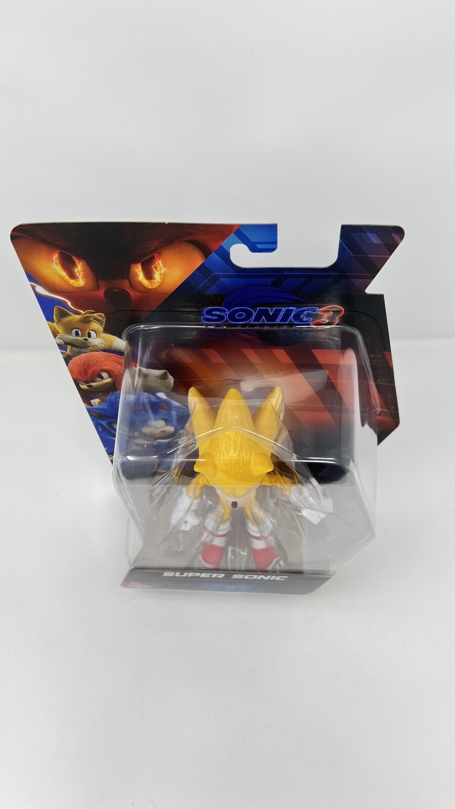 SUPER SONIC 5&Prime; Figure Jakks Pacific Wave 2 of Sonic Hedgehog 3 Movie NEW RELEASE