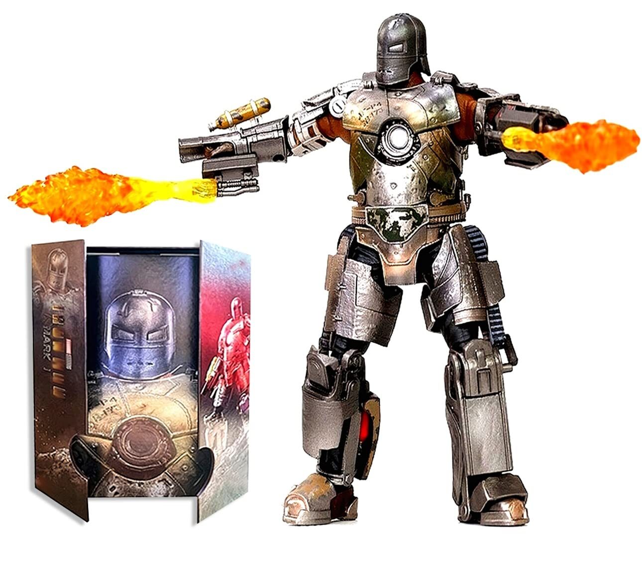 ZD Iron Man Ironman MK1-Mk7 MK42 MK45 MK85 War Machine Figure Collection New Box