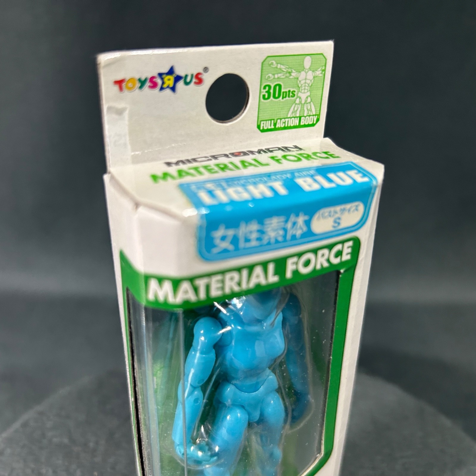 Takara Material Force Microlady Aire Light Blue Action Figure Toys R Us ML-10