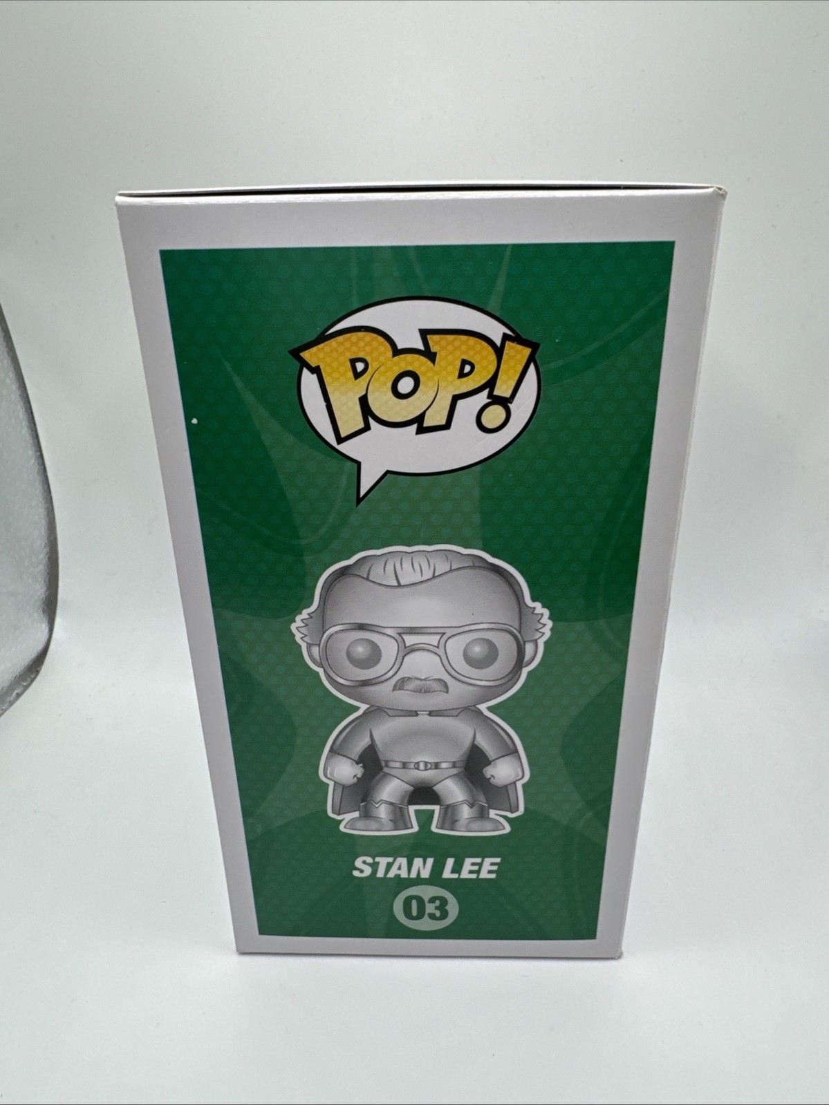 Funko Pop Stan Lee Platinum Signed Auto Excelsior Authentic Free Ship+Hard Stack