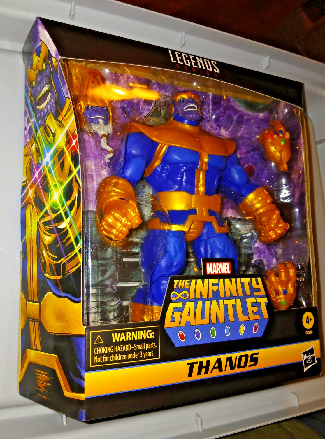 MARVEL LEGENDS THANOS INFINITY GAUNTLET DELUXE 6&Prime; FIGURE HASBRO 2021 NEW SEALED