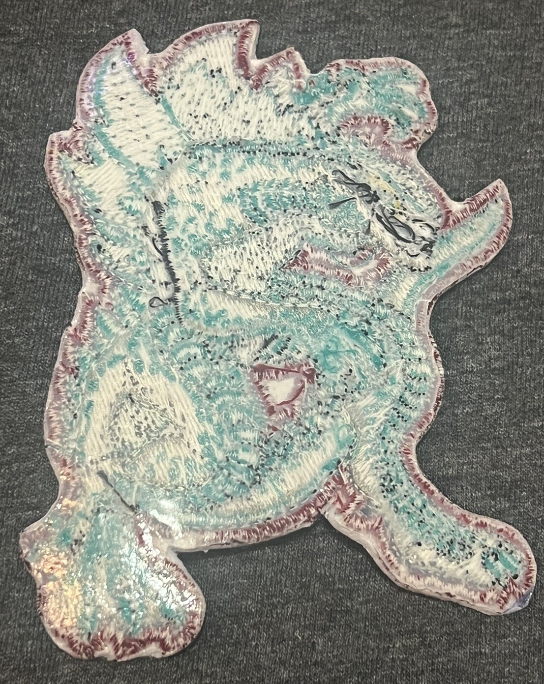 ZILLA 4&Prime; Embroidered figure PATCH action Monsterverse GODZILLA 2000 1998 nyc