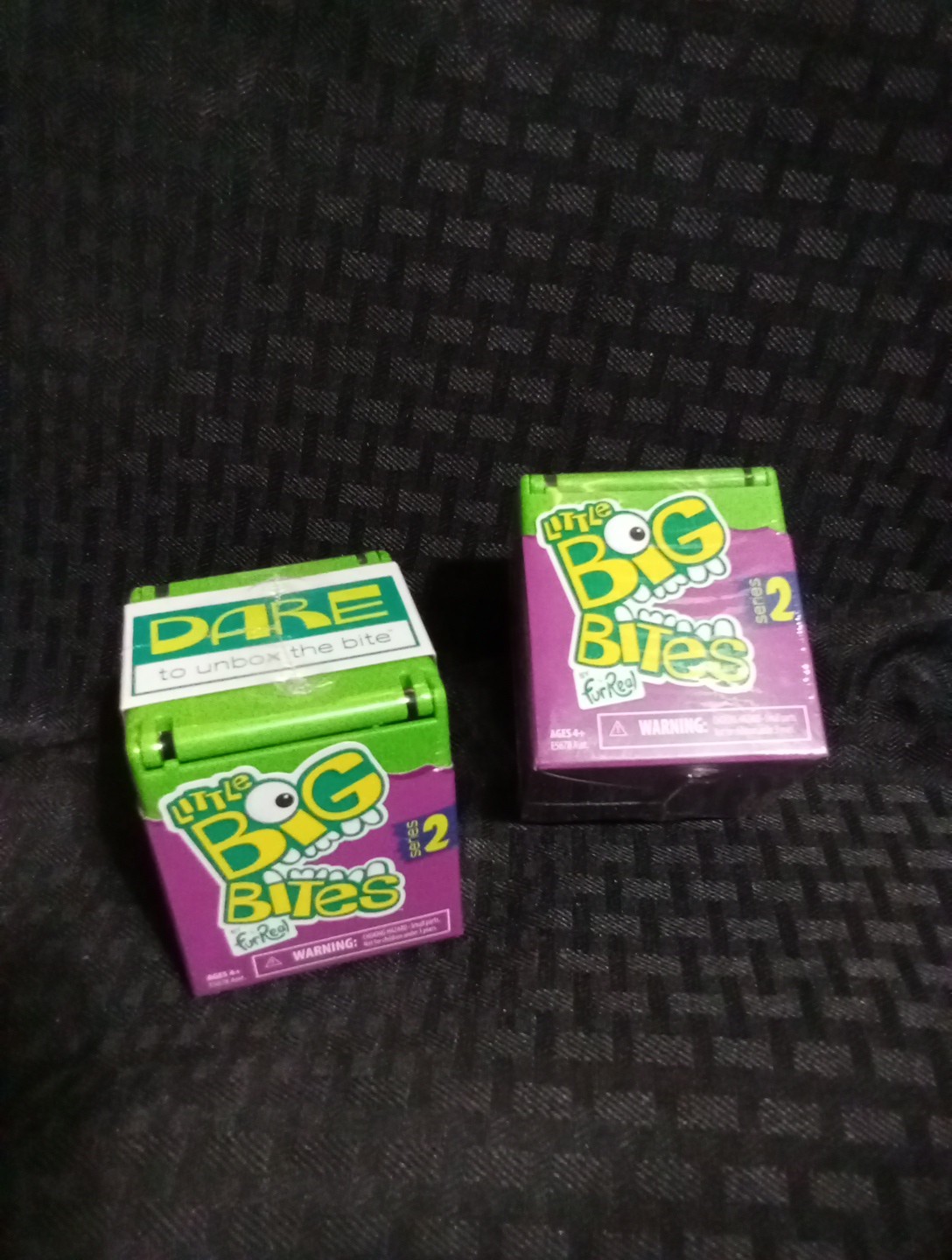 SET OF 2 – NIB – FurReal Little Big Bites – Series 2
