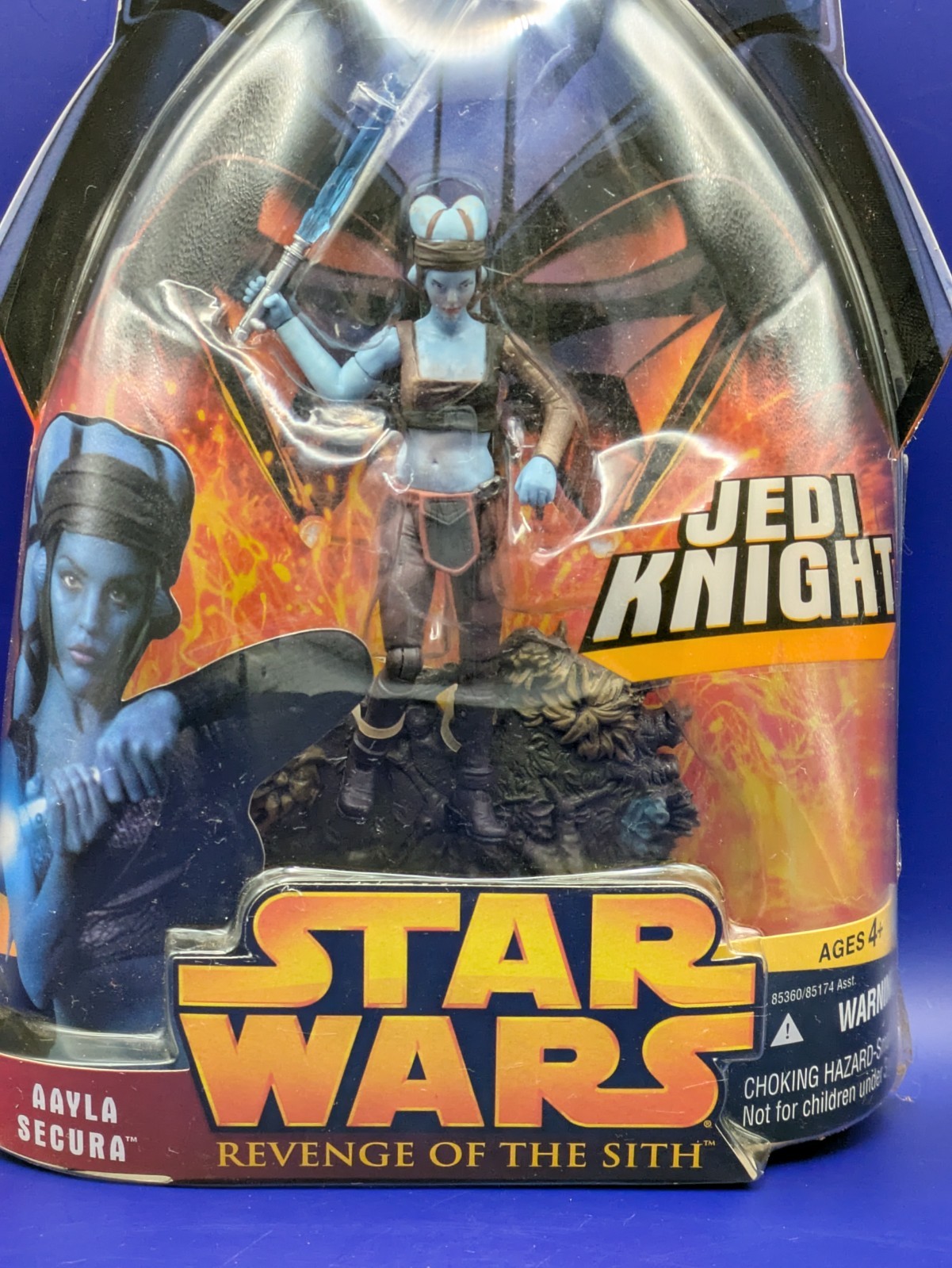 Hasbro Star Wars Revenge of the Sith Jedi Knight Aayla Secura Action Figure 2005