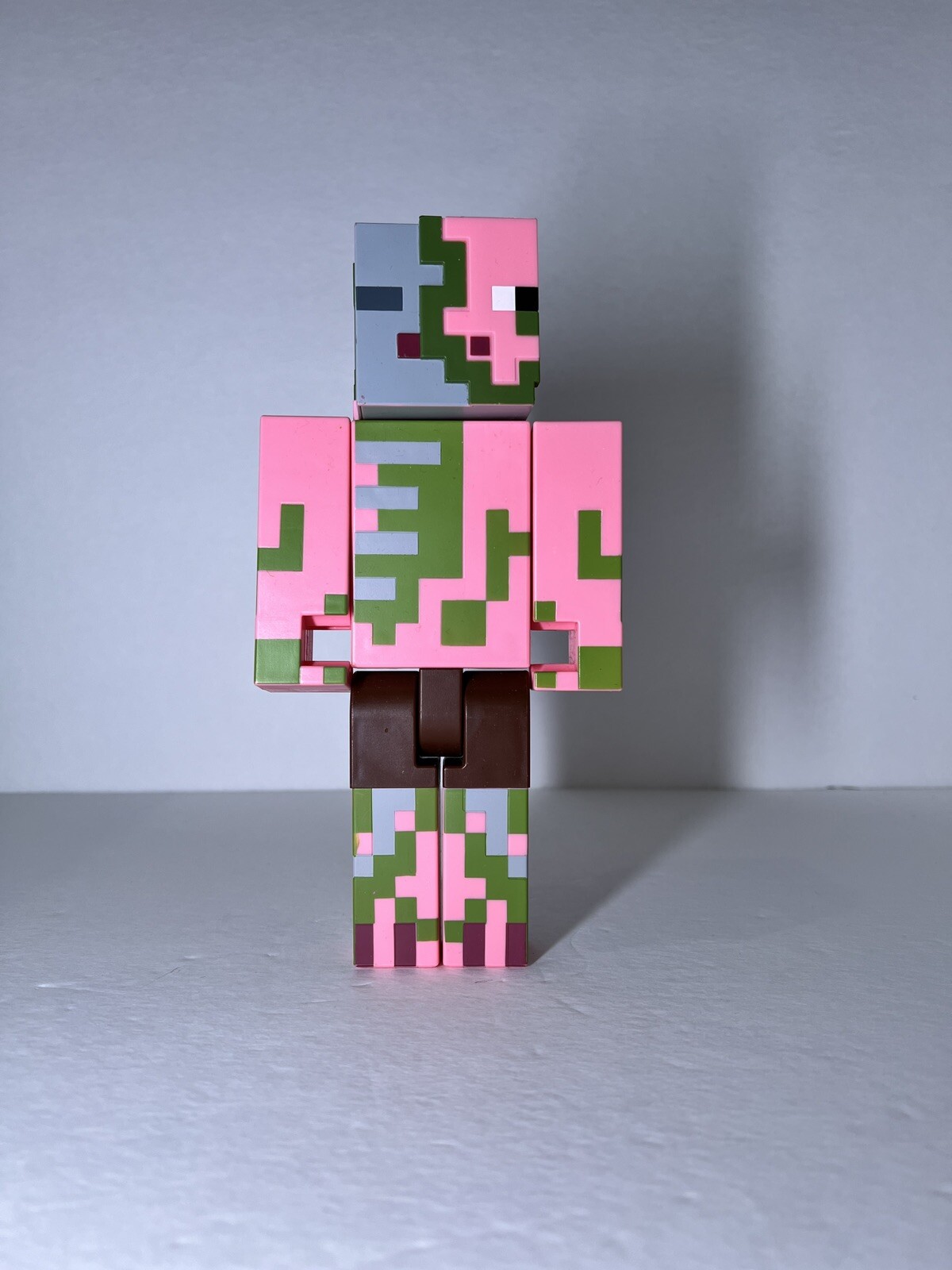 USED Mattel Minecraft Large Scale Action Figure: Pigman 8.75 inches Tall