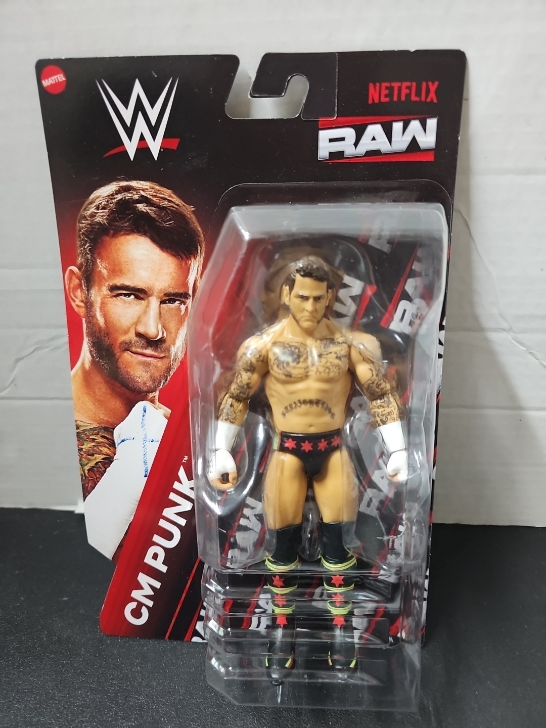WWE Netflix Monday Night Raw – CM PUNK Action Figure