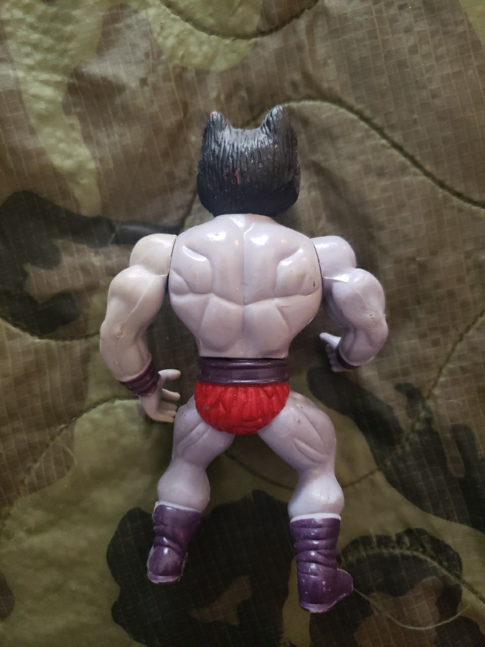 GALAXY HEROES Muscle Warriors 1985 ANUBI wolf Blue motu ko bootleg