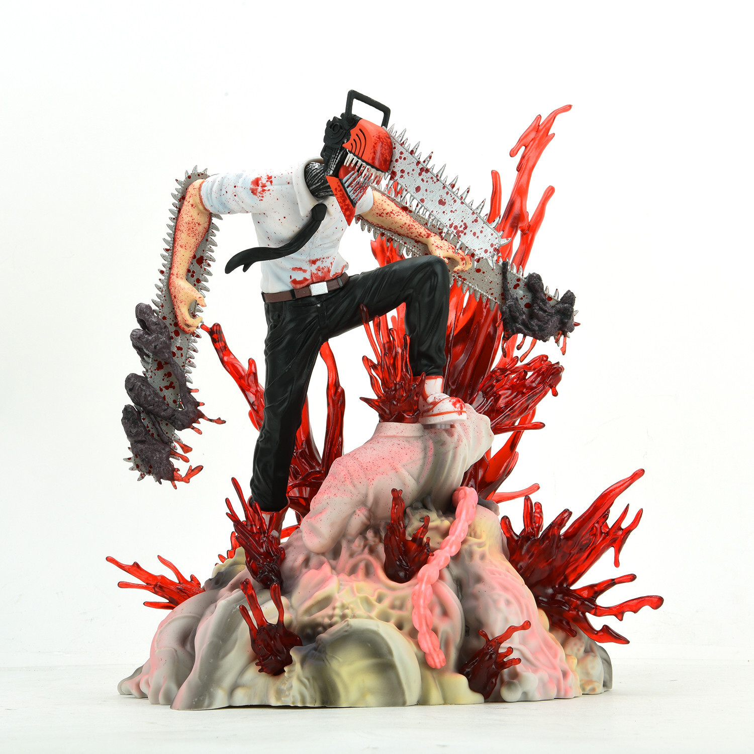 10&Prime; Anime Chainsaw Man Denji Action Figure Collection Model Toys Decor Gift