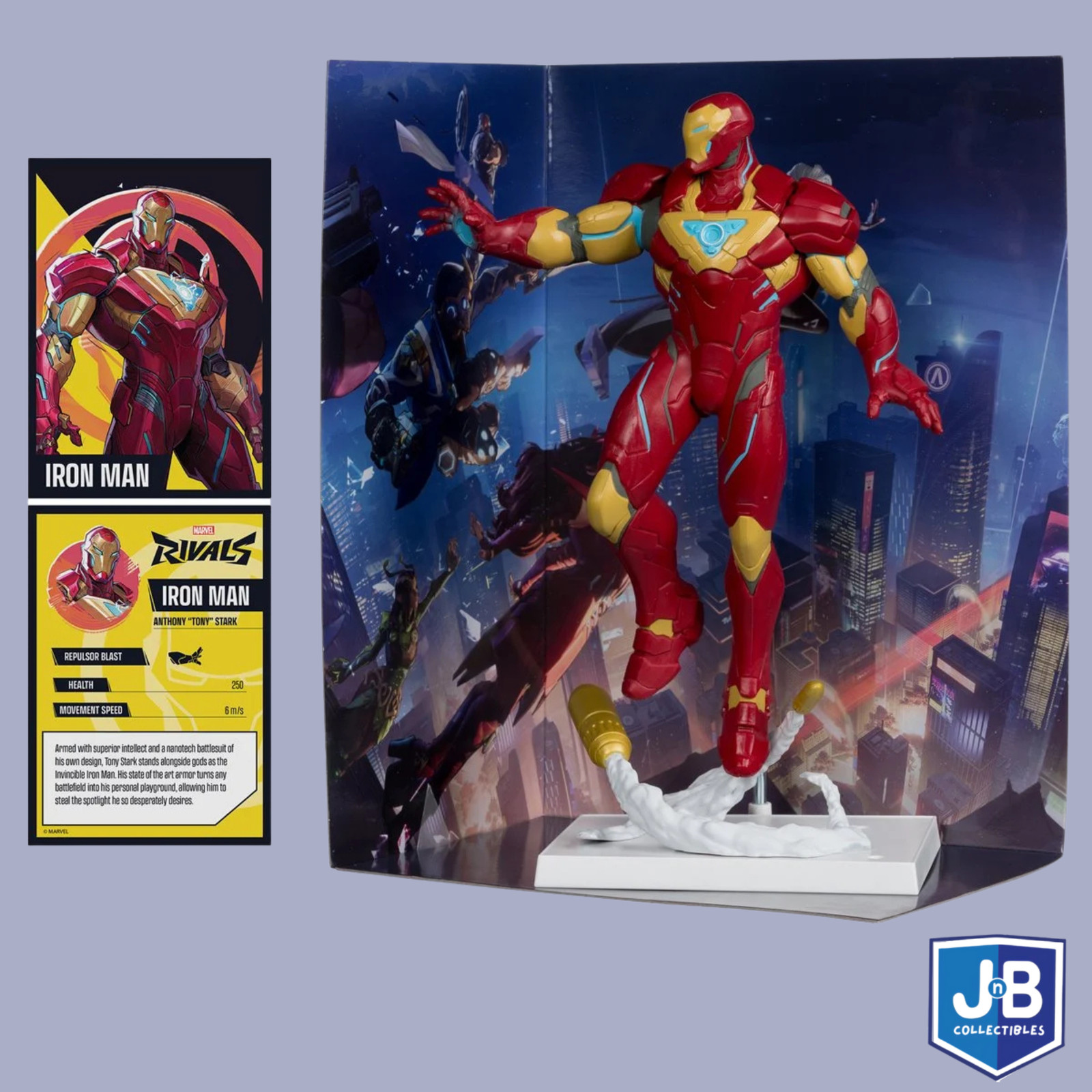 McFarlane Marvel Rivals Wave 2 Iron Man Posed Figure