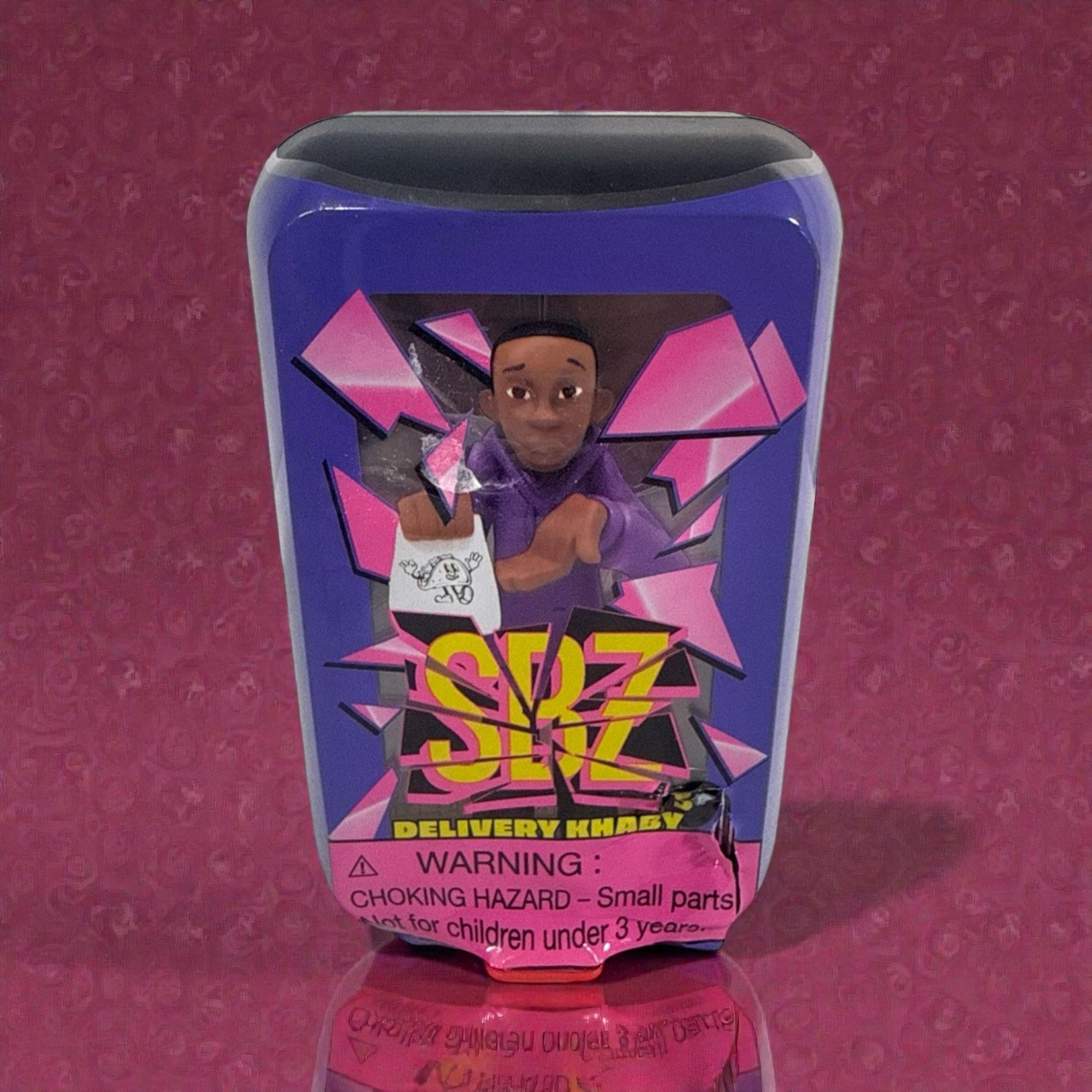 SBZ Screen Breakz « Delivery Khaby » Collectible Figurine Sealed New