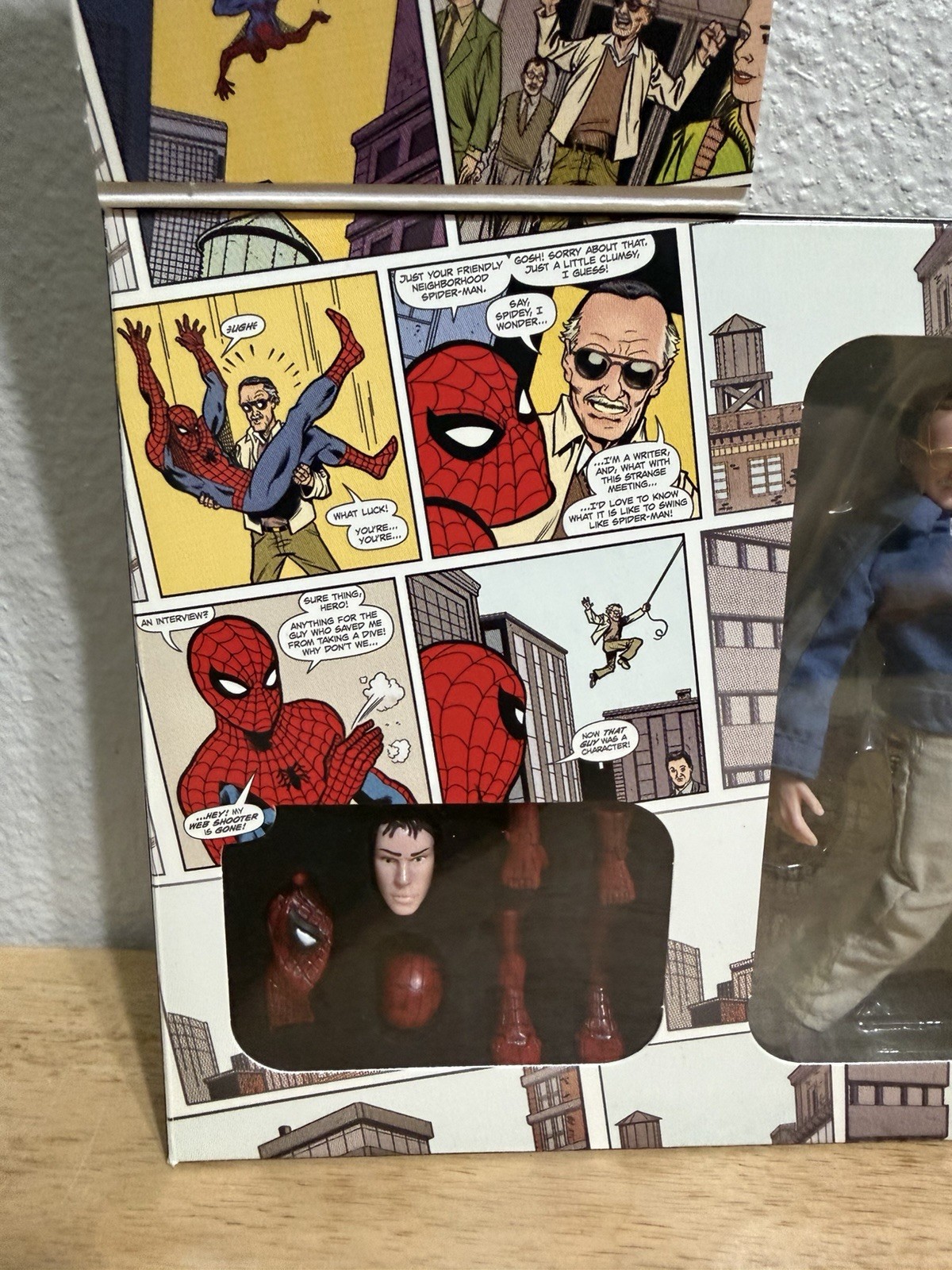 STAN LEE Marvel Legends Exclusive Spider Man Comic Con San Diego 2007 SDCC NEW