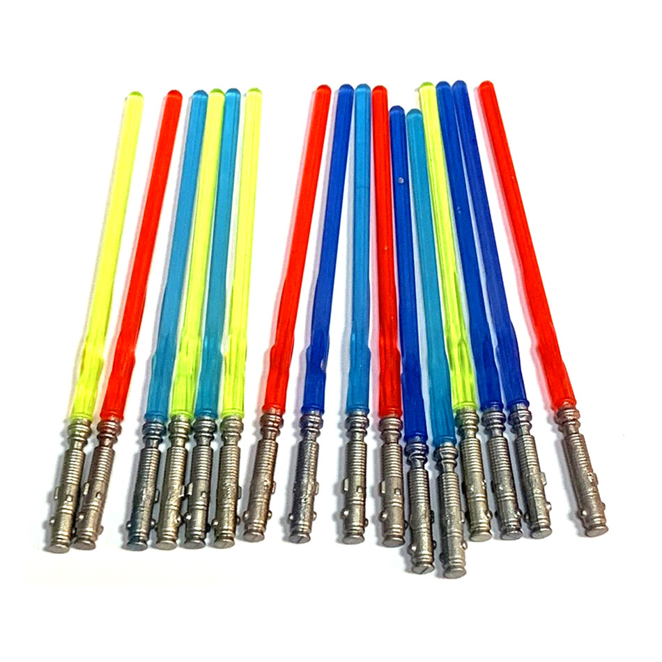 16Pcs Lightsaber Weapon for Star Wars Last Jedi 3.75 » Figure Clone Trooper Toy
