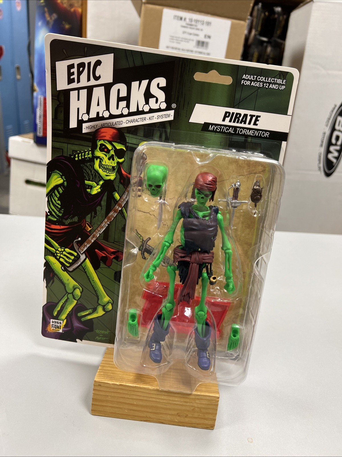 Boss Fight Studios EPIC Hacks Pirate Mystical Tormentor 6&Prime; Figure