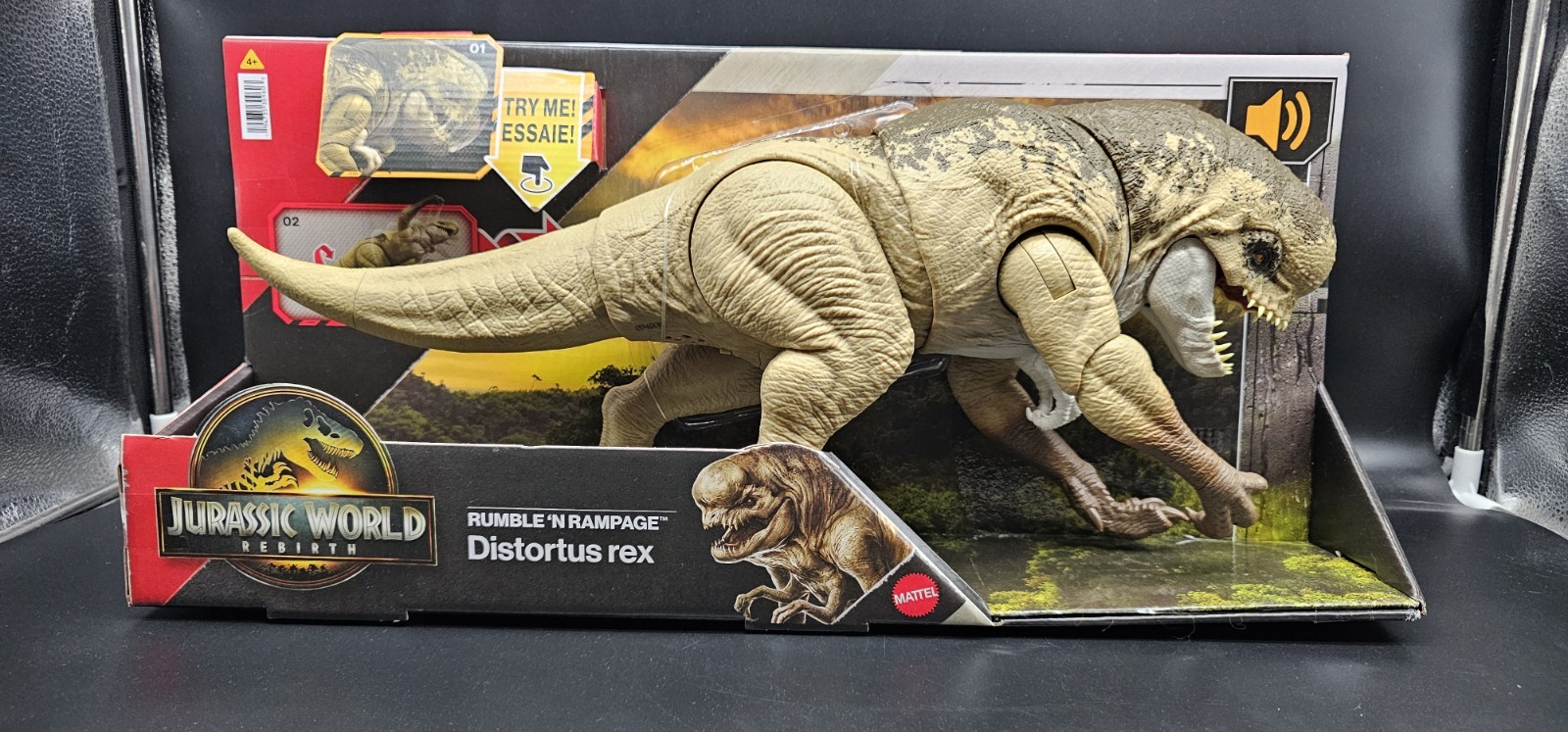 Jurassic World Rumble And Rampage Distortus Rex