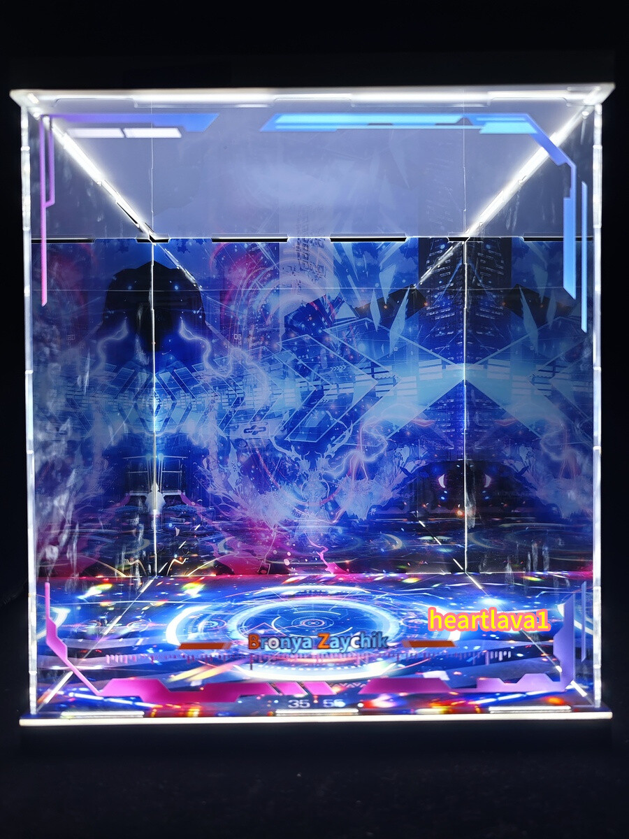 Dustproof Acrylic Display Box Case for Honkai Impact 3 Bronya Zaychik 1/7 Figure