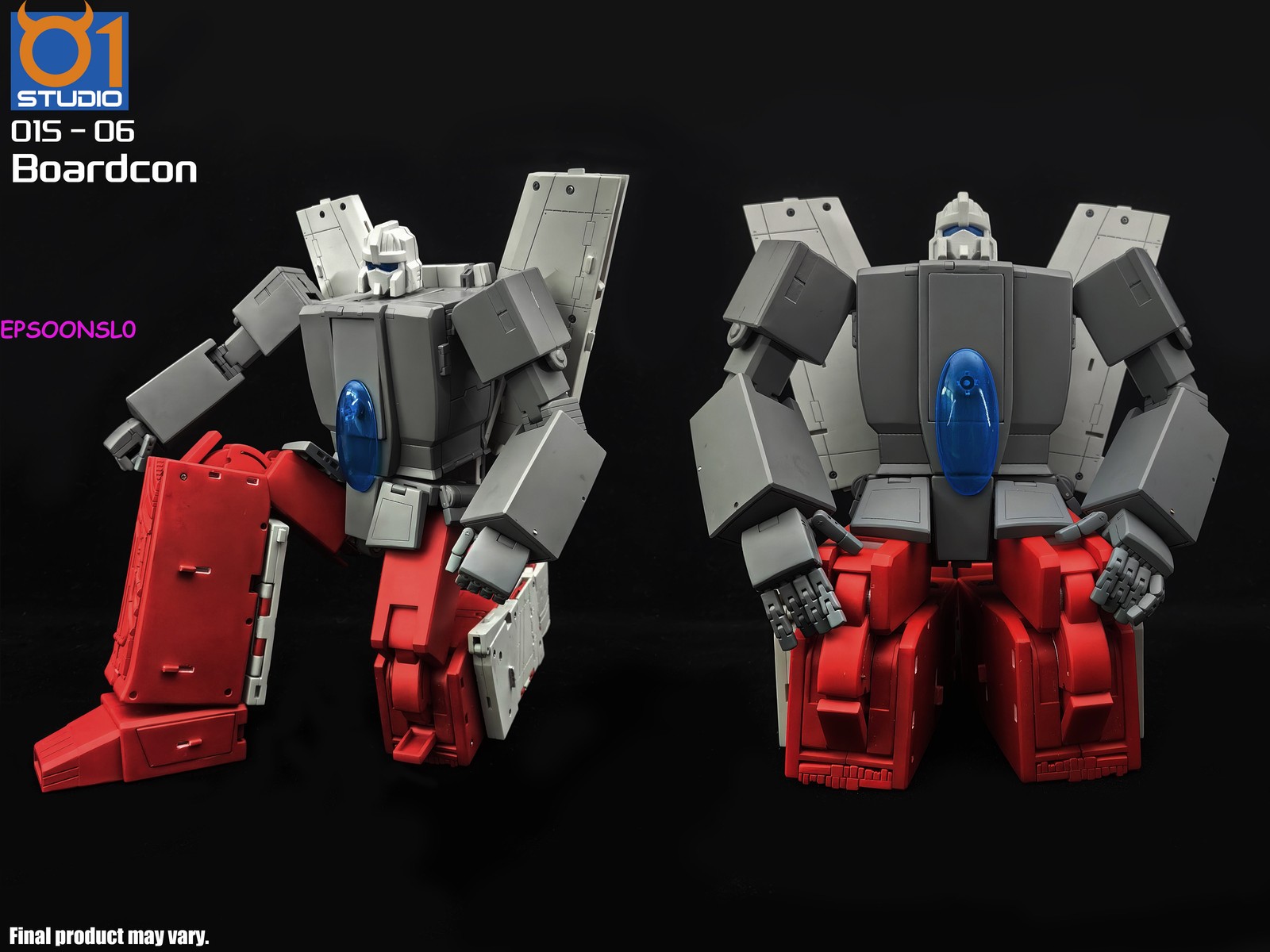 01-Studio 01S06 Boardcon Broadside Triple Changer Action Figure Toy BN Pre Order