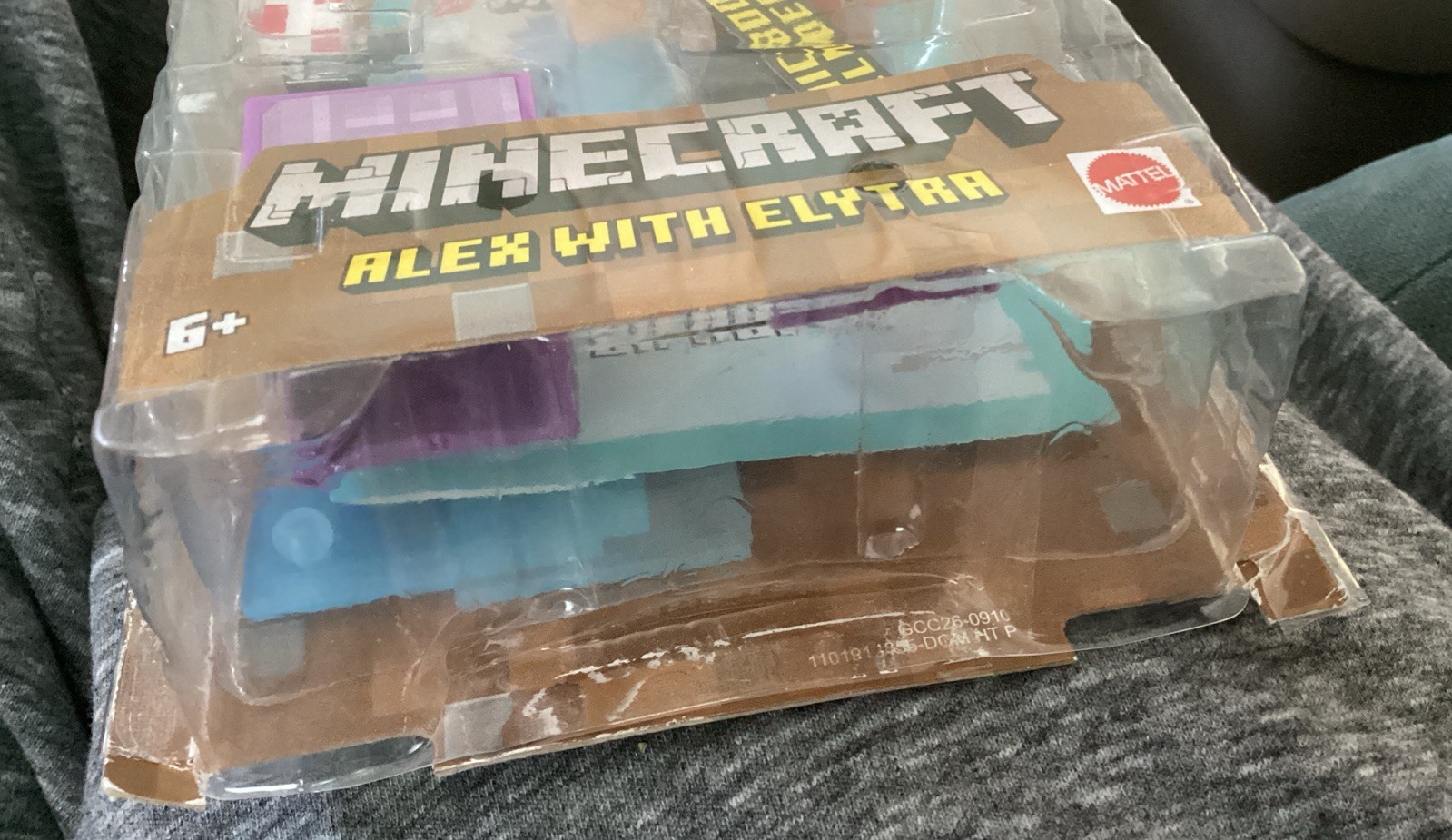 Mattel Minecraft Alex With Elytra & Comic Book Code 2019 – Open Box – Loose Part