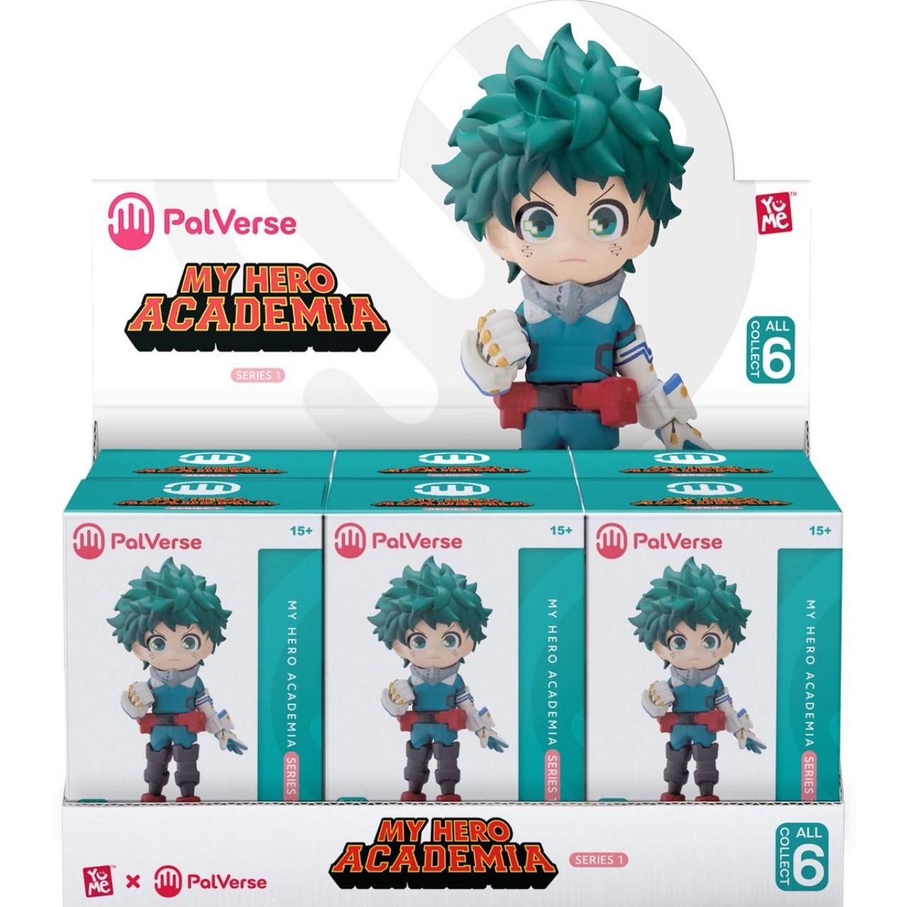 My Hero Academia Series 1 Blind Box Mini Figure PalVerse Yume 1 in 6 Anime Izuku