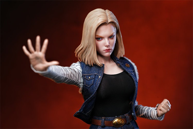 ARTISAN 1/6 Dragon Ball Android 18 Mecha Maiden Demon Hair Version Action Figure