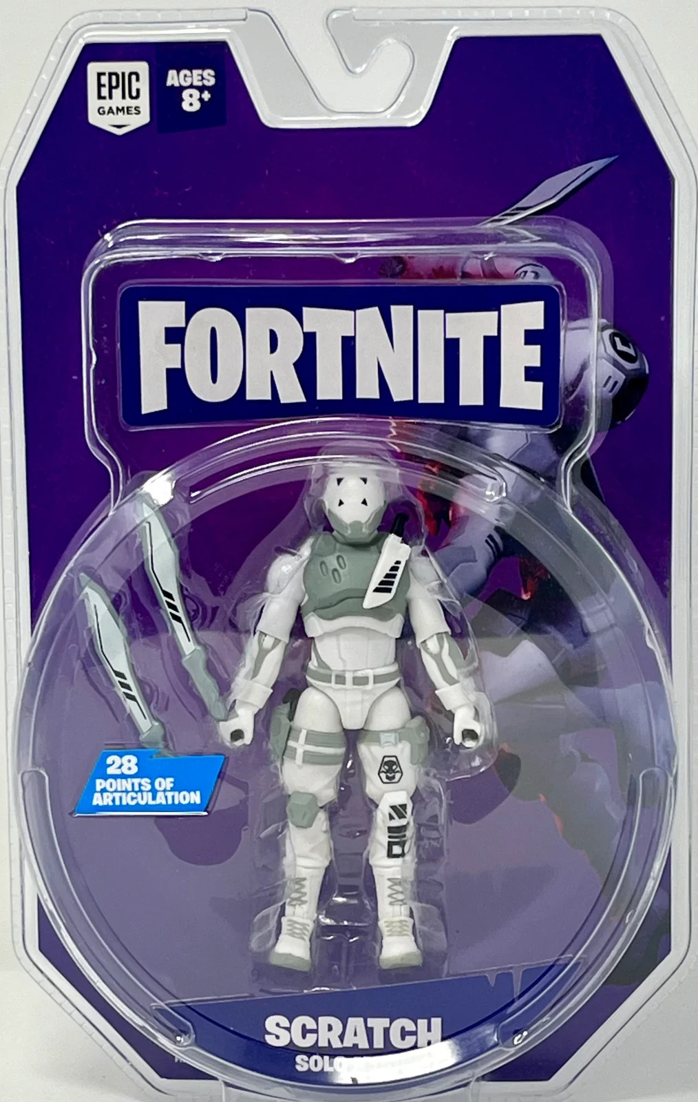 Fortnite Scratch Solo Mode Action Figure 4”