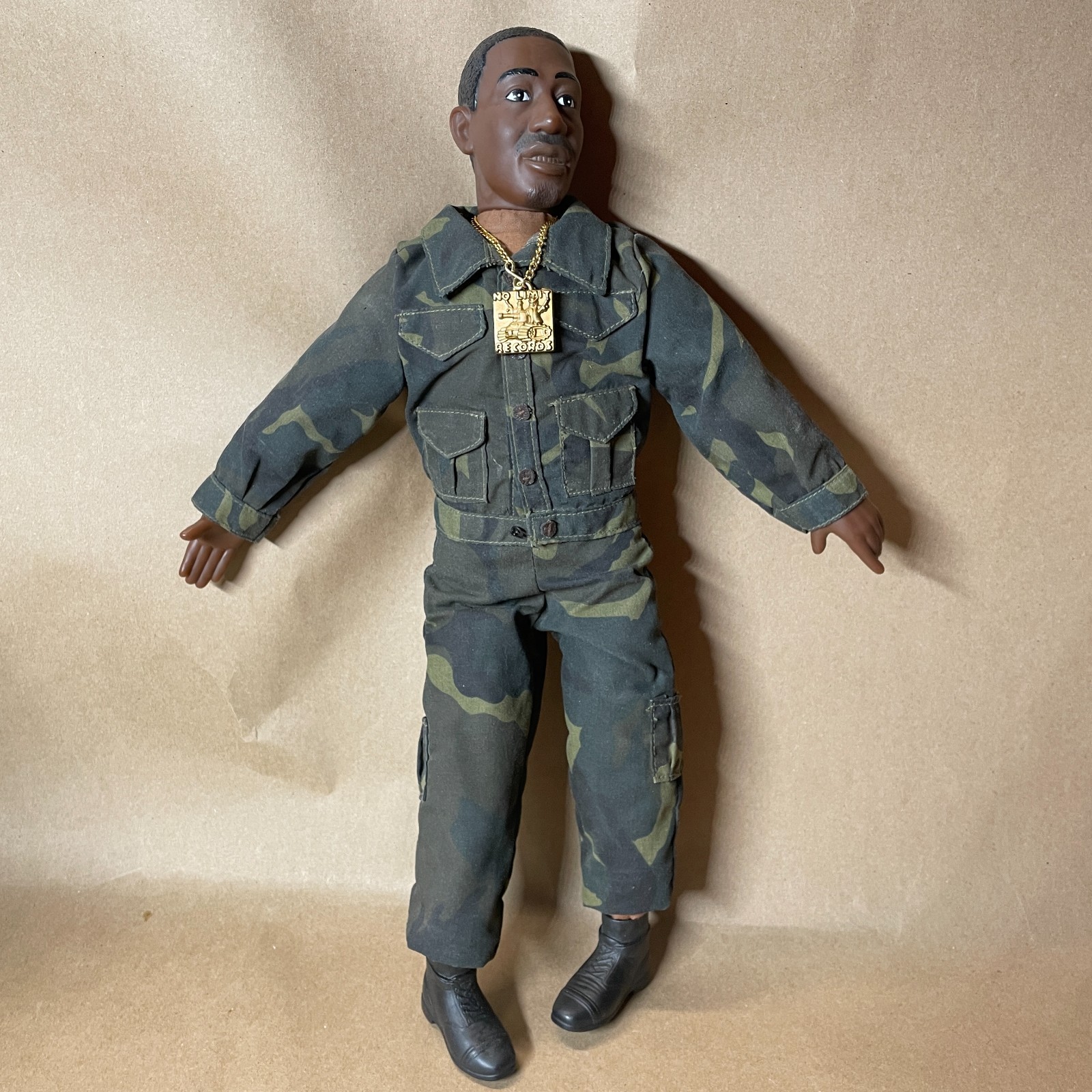 WORKING Vintage No Limit Toys Master P Figure Doll VIDEO