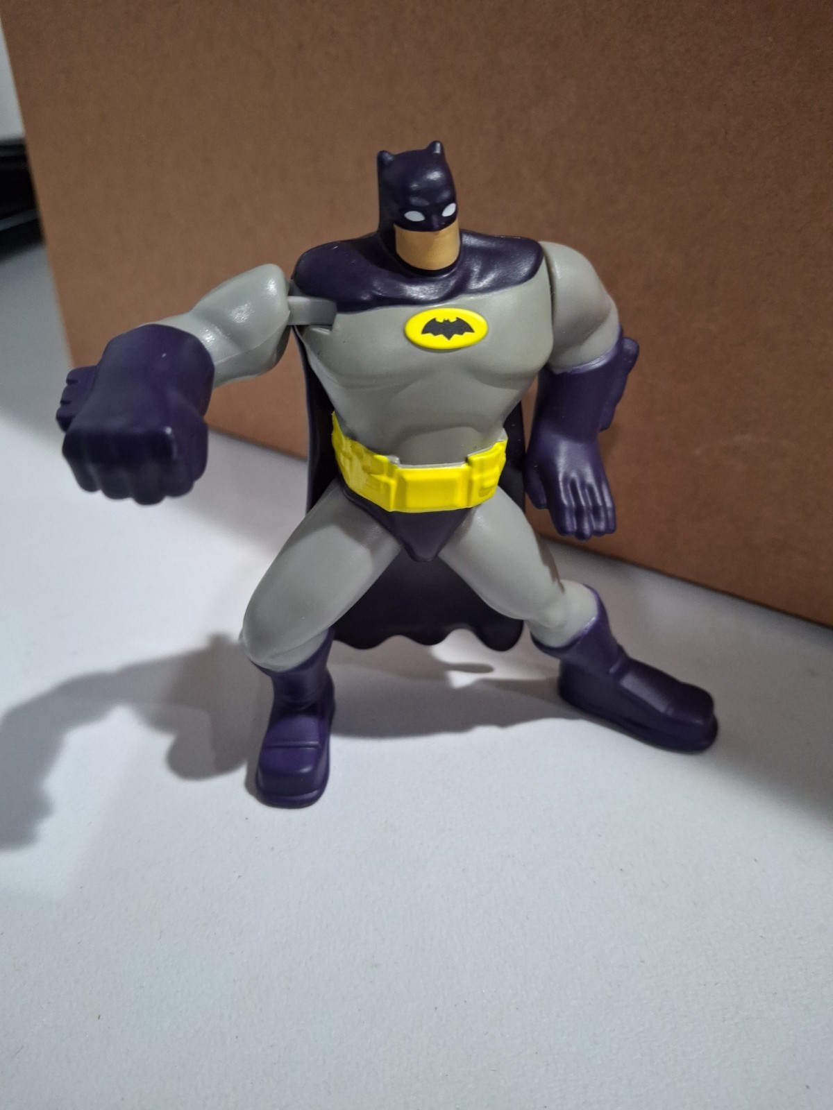 Batman DC Comics Action Figure Gray Black Yellow 5&Prime; Poseable Super Hero Toy