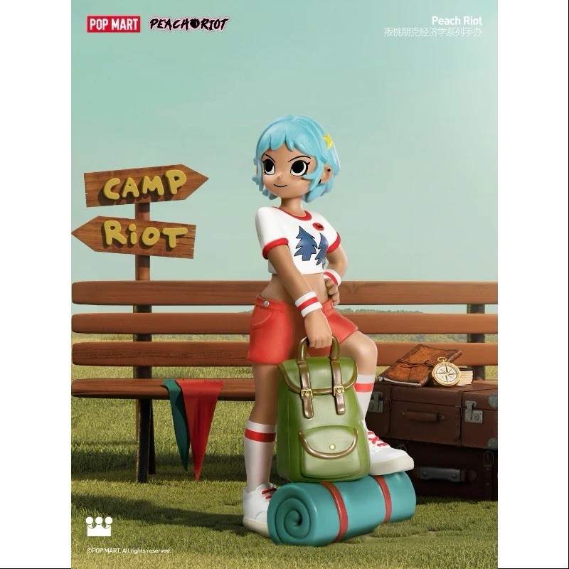 POP MART Peach Riot Rush Hour Series Figure Confirmed: Frankie Camp Counselor