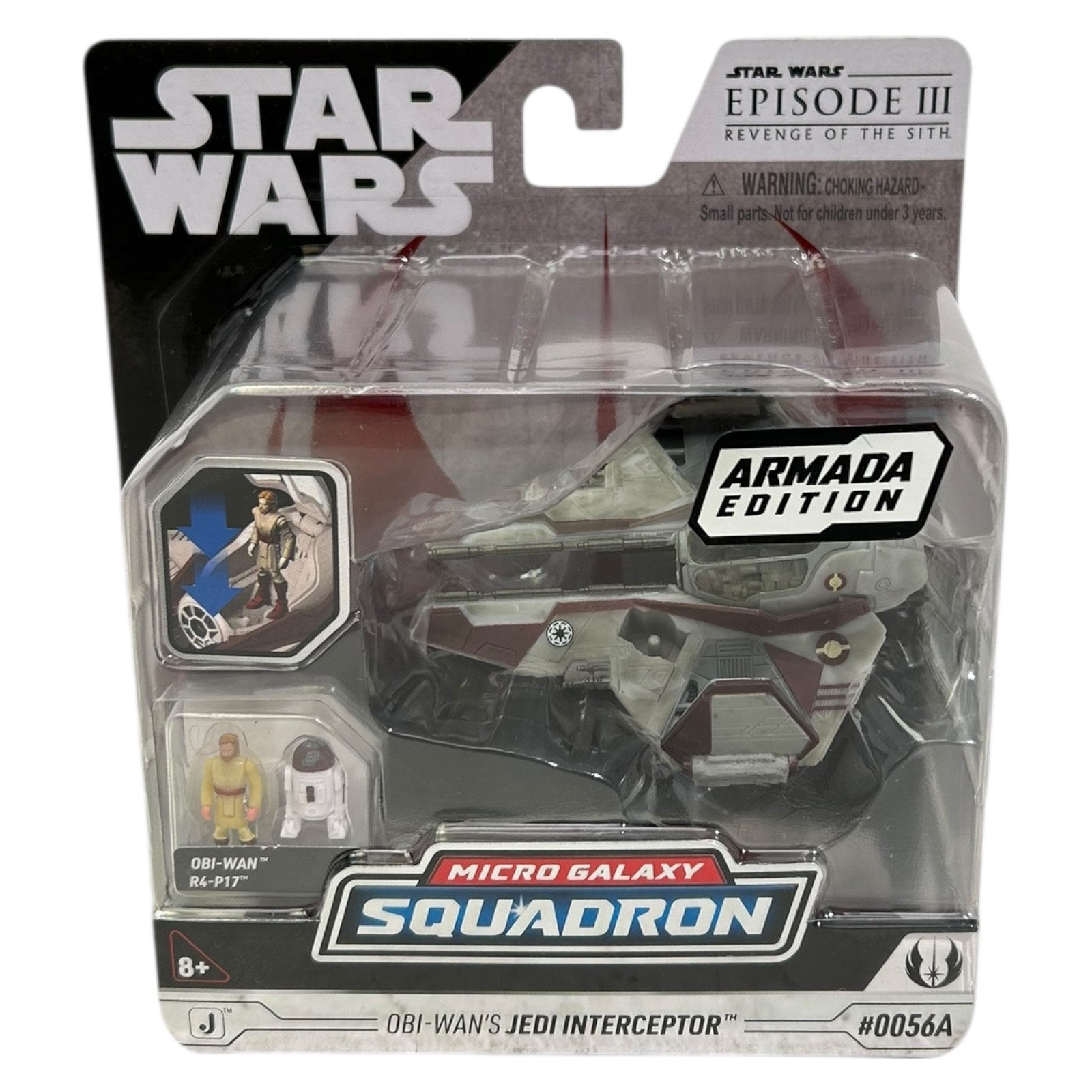 Star Wars Micro Galaxy Squadron Obi-Wan&rsquo;s Jedi Interceptor New Armada Edition