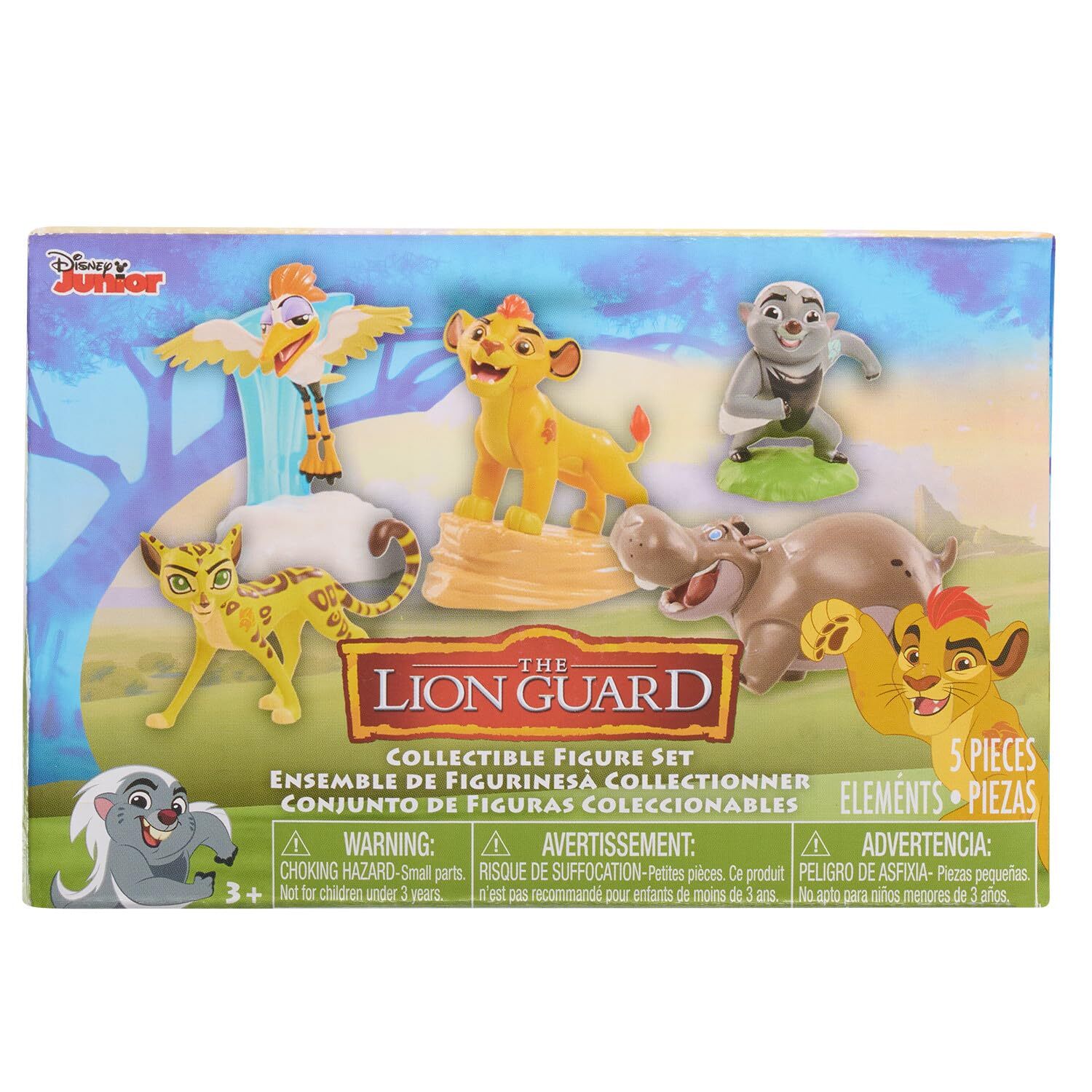 Officially Licensed Lion Guard Action Figures 5 Piece Set Ages 3 and Up