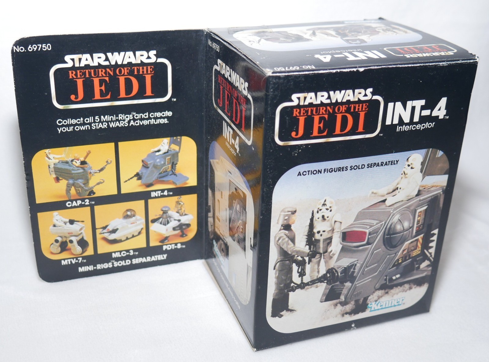 Star Wars Return of the Jedi Mini Rig INT-4 Sealed Contents Box MIB Vintage 1981