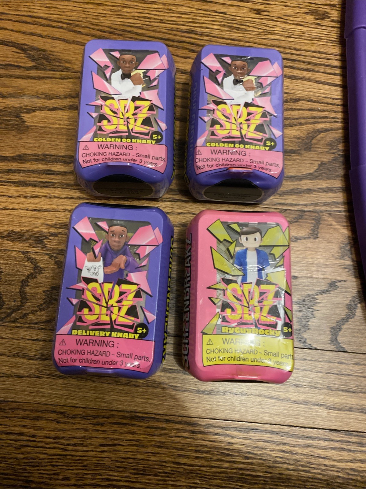 NIP 24 Different Sealed SBZ Screen Breakz Jesser Delivery Khaby Ry Guy Rocky