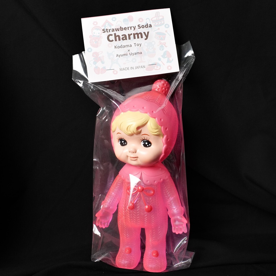 Charmy-Chan Soft Vinyl 8.3&Prime; Melon & Strawberry Soda Set of 2 Kodama Toy