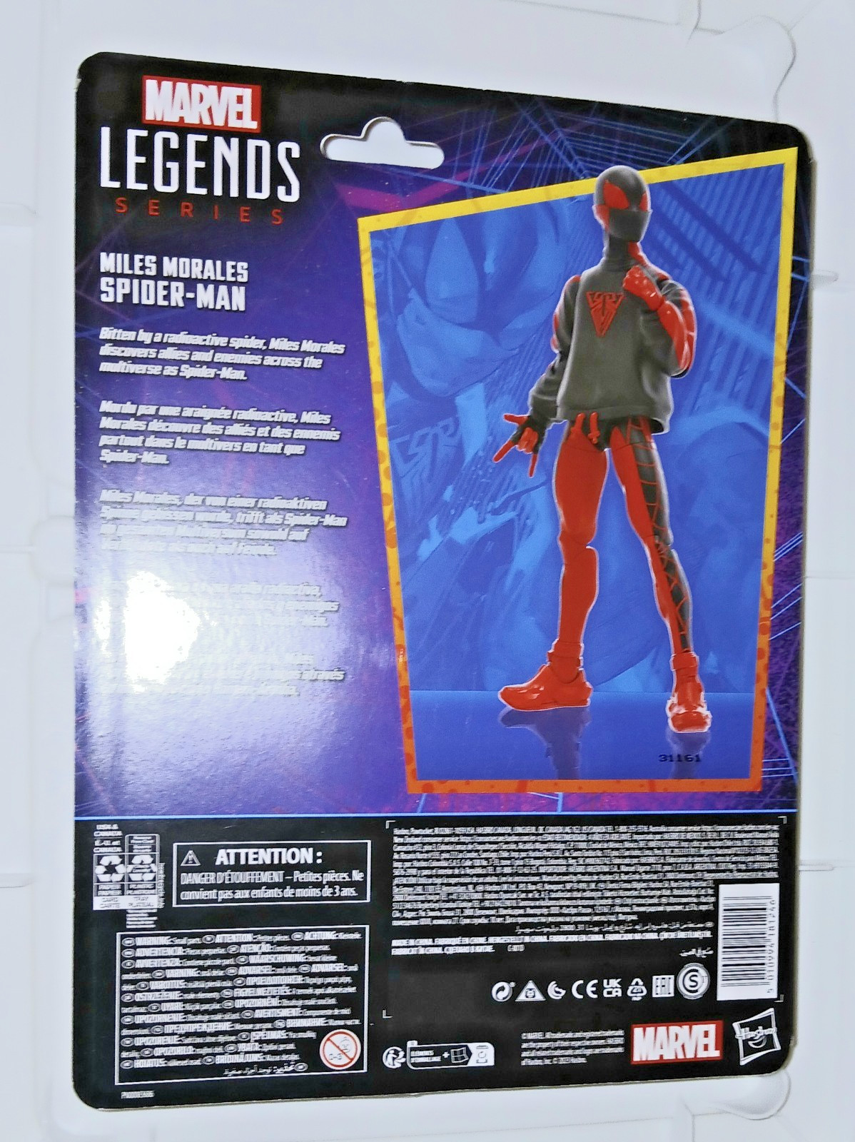 MARVEL LEGENDS RETRO SPIDER-MAN MILES MORALES SPIDER-MAN 6&Prime; FIGURE HASBRO 2022