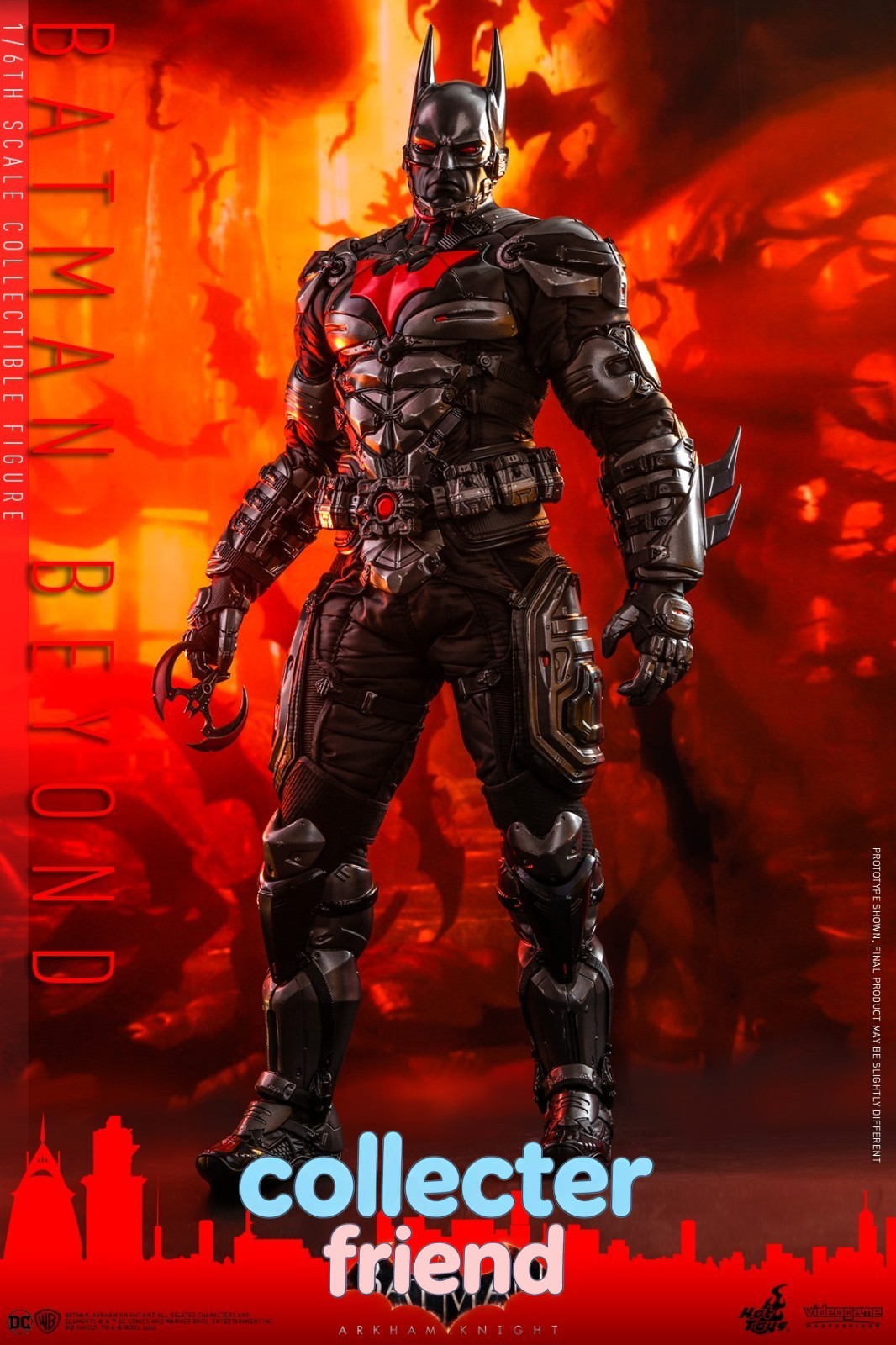 IN STOCK Hot Toys VGM39 Batman Arkham Knight Batman Beyond 1/6 Figure NEW