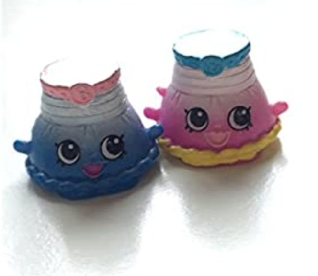 Shopkins Fashion Spree Blind Basket Pink & Blue Penelope Pleats FS-006 & FS-024
