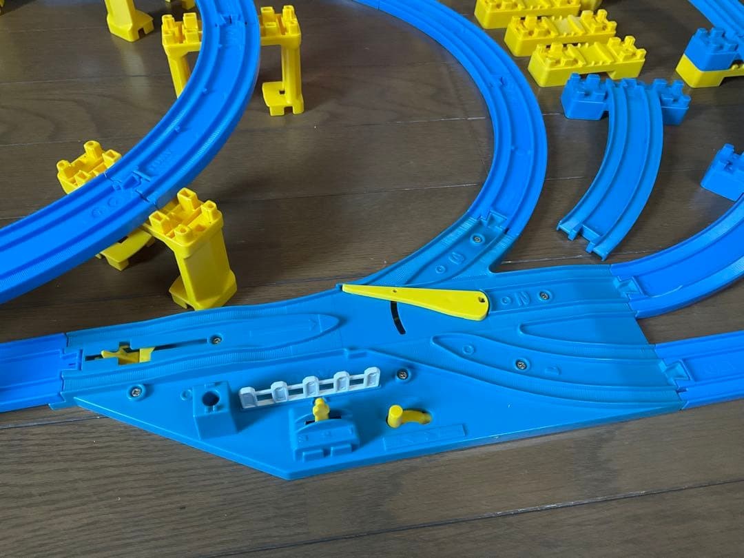 Plarail Track Layout Set Automatic Switch Rail Broken Piece Bulk Lot NO TRAIN