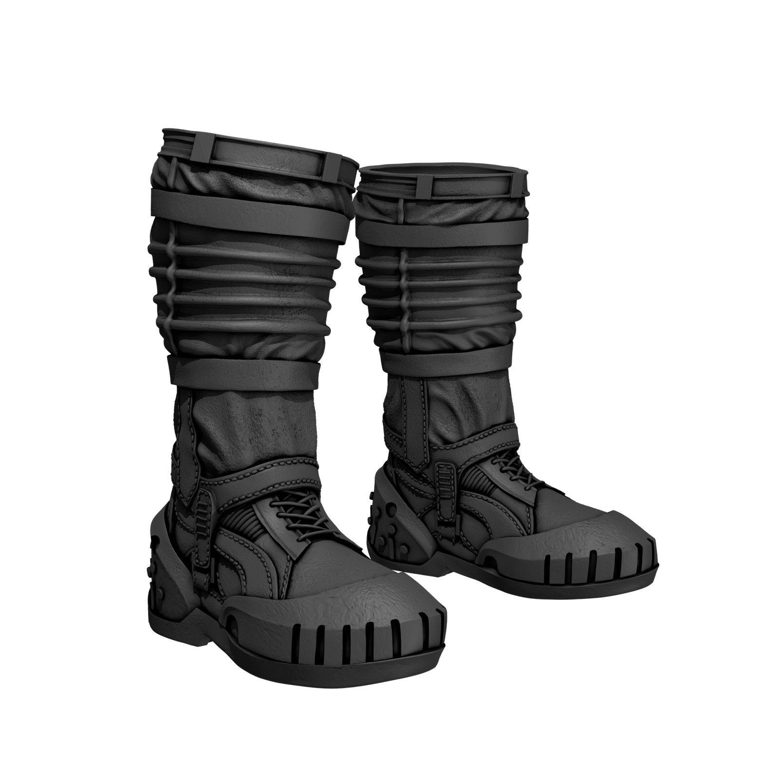 1/6 Scale Action FIgure Boots: Silent Boots (Venom Snake)