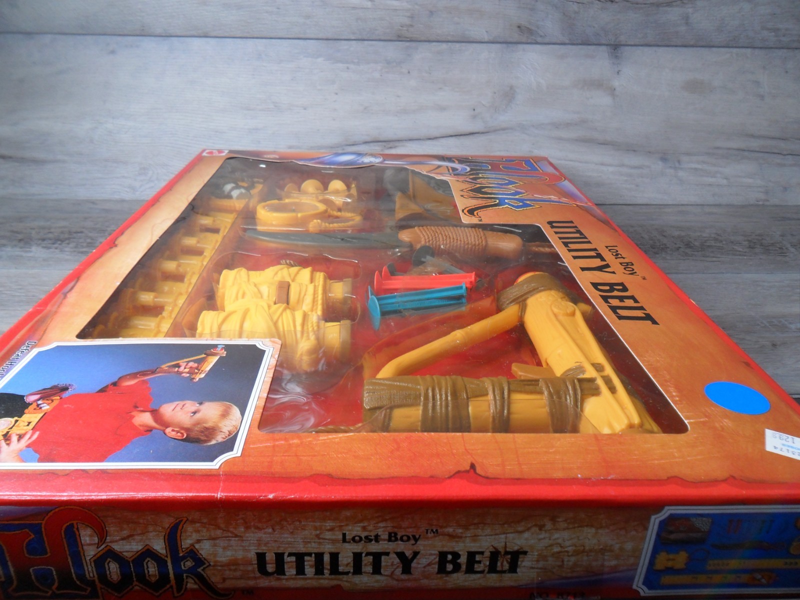 Hook ~ Lost Boy Utility Belt Captain Hook 1991 Mattel 8713 New Sealed RARE