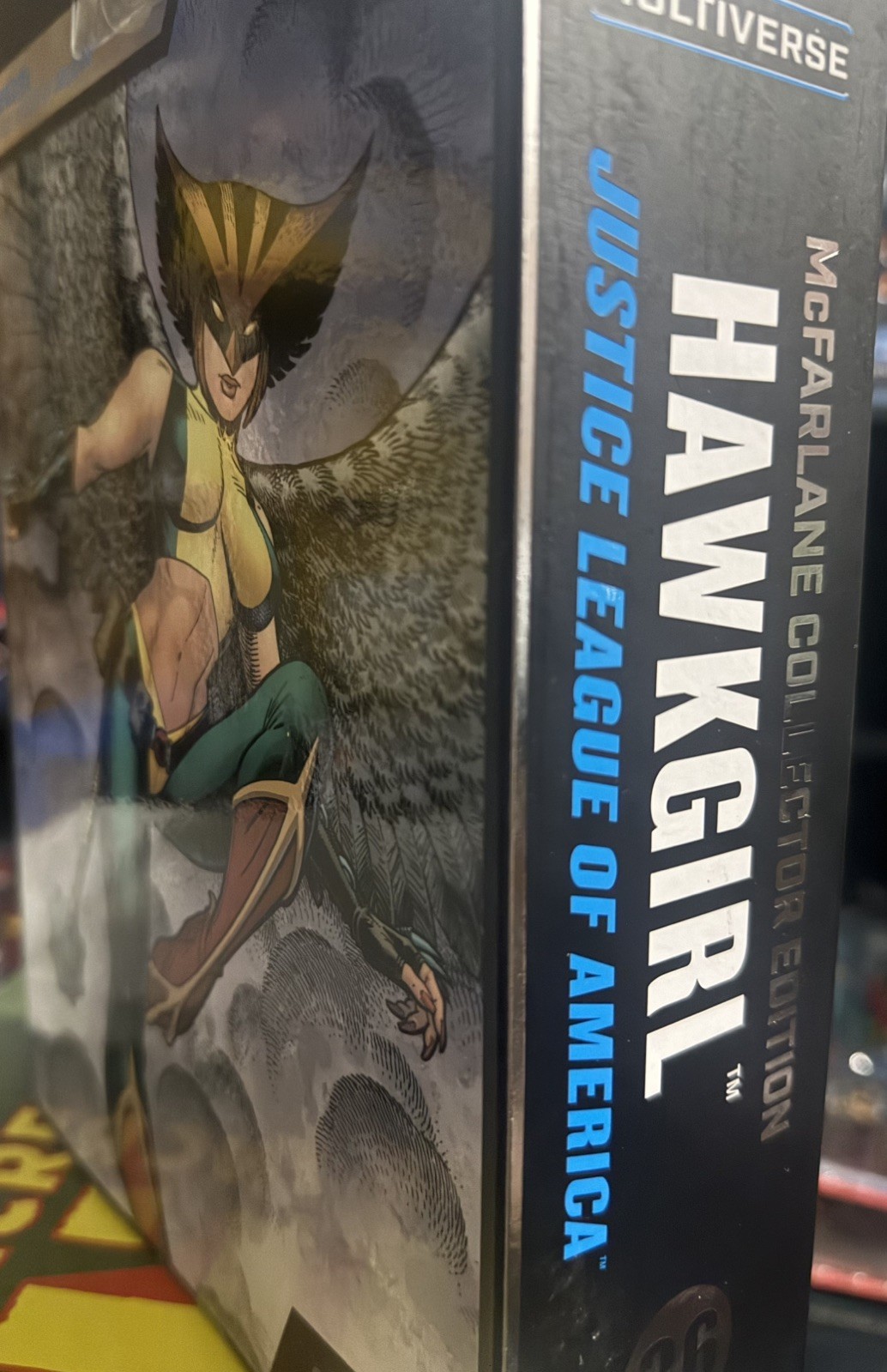 McFarlane DC Multiverse Collector Edition #36 Hawkgirl Platinum Chase Brand New