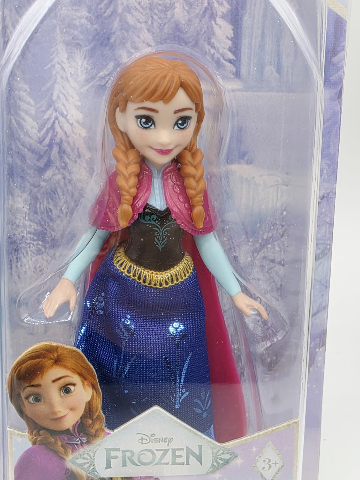 Disney Frozen Elsa and Anna 3.5&Prime; in Mini Doll Figures Mattel 2025
