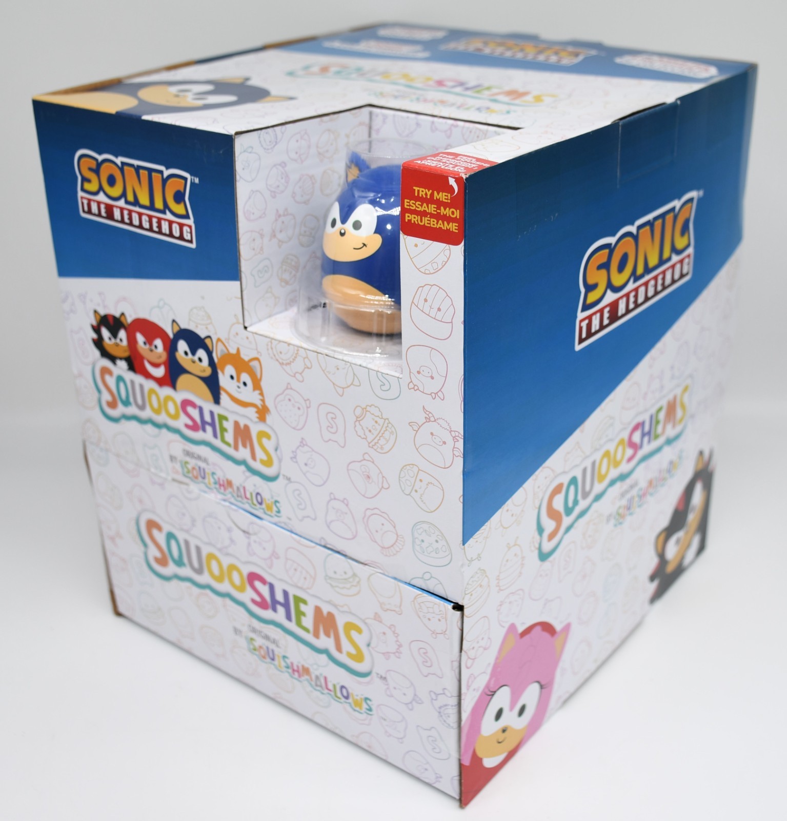 28 Squooshems Sonic the Hedgehog ENTIRE BOX, Sonic, Tails, Knuckles, Shadow New