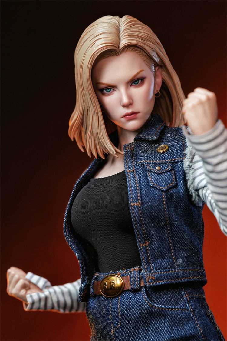 ARTISAN 1/6 Dragon Ball Android 18 Mecha Maiden Demon Hair Version Action Figure